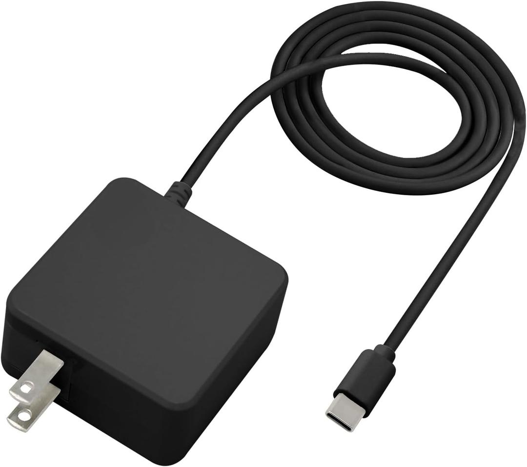 65W USB-C Power Supply Compatible with JBL Wireless Bluetooth Speakers & Earphones - JBL Charge 4/5/6, Flip 5/6/7, Pulse 4/5, Clip 4/5, GO 3/4, JRPOP, Extreme 4, Vibe Beam, Endurance Peak