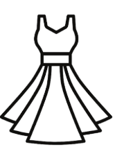 Dress L Black No Brand