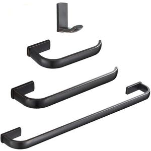 WINCASE Bronze Hardware Accessories Set Oil Rubbed, Bathroom Towel Bar Set Brass 4 Piece Wall Mounted Toilet Paper Towel Holder