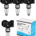 Upgrade TPMS Sensor 42607-33021 Compatible for Toyota Rav4 Camry 4Runner Tacoma Corolla, Lexus Scion Pontiac Tire Pressure Monitoring Sensors PMV-107J 42607-33011 42607-06011 315MHz 4Pcs