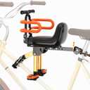 XIEEIX Child Bike Seat, Kids Bike Seat with Guardrail, High Seat Cushion Backrest Mountain Bike Child Bike Seat, Bicycle Child Safety Seat for Children from 1 to 3 Years Old