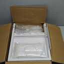 Homsorout Plant Stand Indoor with Grow Light, 6-Tiered Tall Plant Stand Indoor, Metal Plant Shelf with Hanging Basket Hook and Adjustable Light, Ideal for Living Room, Garden, Patio white