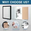 arteWOODS Funny Cool Cat Bathroom Wall Art - Rustic Farmhouse Wall Decor with Humorous Quotes Black Framed Print Artwork Cute Animal Pictures for Shower Toilet Restroom Kid's Washroom 8x10 Inch