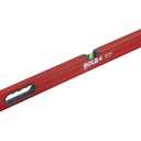 SOLA LSB48 Big Red Aluminum Box Beam Level with 3 60% Magnified Vials, 48-Inch, Non-magnetic