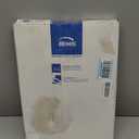BEMIS 175 Commercial Open Front Plastic Toilet Seat, Heavy Duty Industrial Seat with Lid, Elongated, White