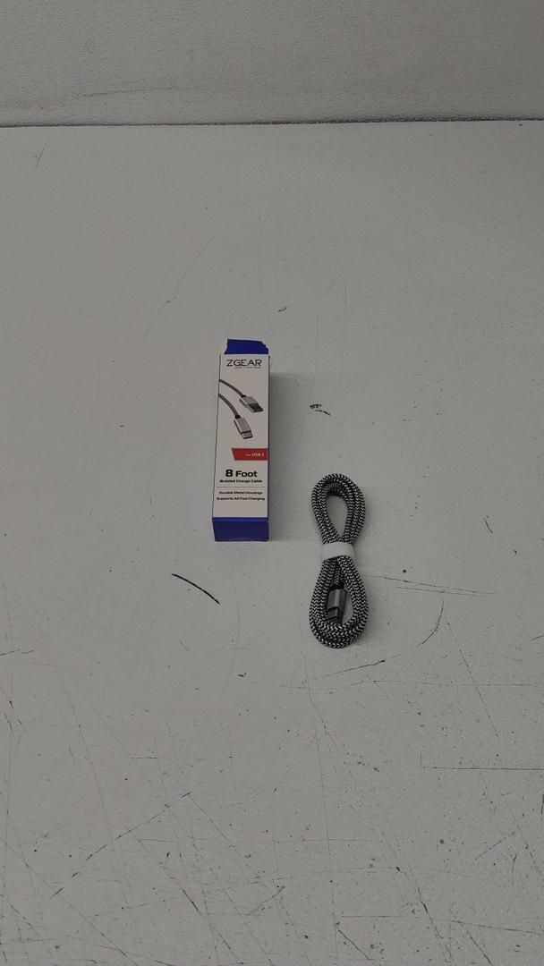 8 Foot Braided Charge Cable