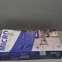 Micro Kickboard - Mini Deluxe - Three Wheeled, Lean-to-Steer Swiss-Designed Micro Scooter (Blue)