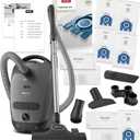 Miele Classic C1 Vacuum for Floors & Low-Pile Carpet - Pure Suction Bundle