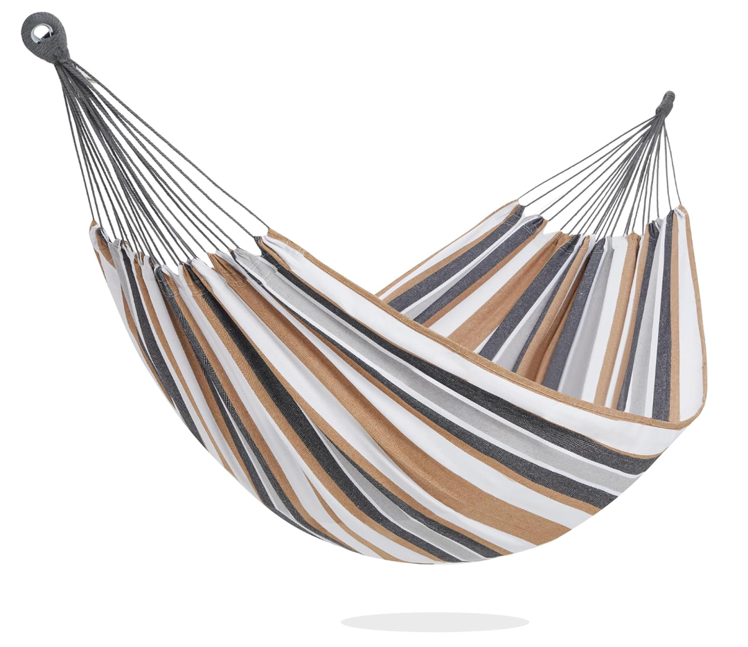 Double Hammock for Outside, Replacement for Stand, Tree Hammock