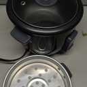 Aroma Housewares ARC-363-1NGB 3 Uncooked/6 Cups Cooked Rice Cooker, Steamer, Multicooker, 2-6 cups, Black