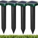 Deer and Rabbit Repellent Devices,Deer Repellent for Plants and Garden,Deer Deterrent Devices Outdoor,Solar Deer Repellent Devices,Sonic,Electronic and Waterproof (4)