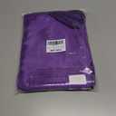 12 Pack Satin Table Runner Black, Purple Table Runners Long Bright Silk and Smooth Fabric 12 x 108 Inch for Wedding Party New Years Holiday Table Decoration