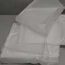 Purse Organizer for Closet Shelf Dividers: 6-Pack Adjustable Clear Acrylic Bag Storage Organizer for Handbags, Sweaters, Towels, Jeans and Shoes on Wood Shelves (Standard: 8" Tall x 12" Deep)