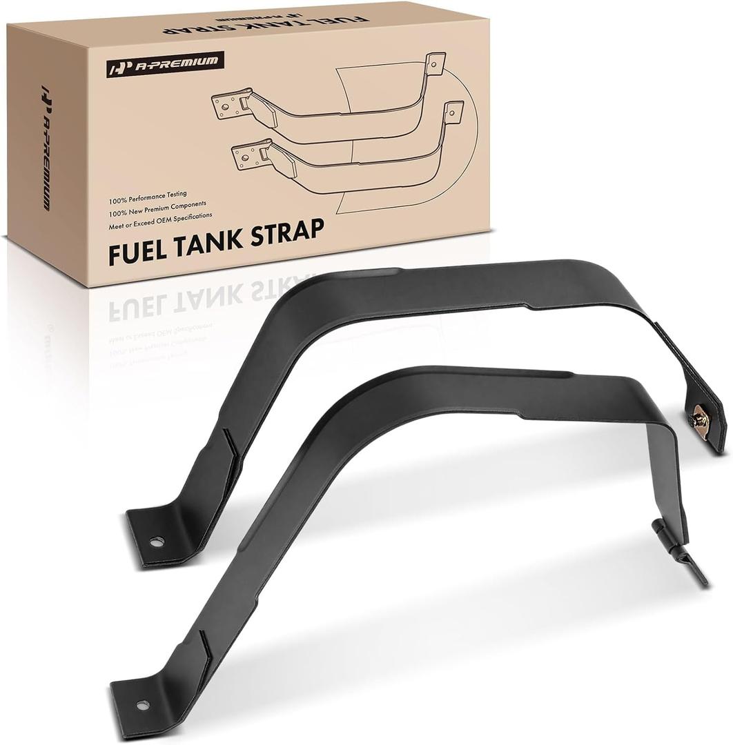 A-Premium Center Midship Fuel Tank Strap Compatible with Ford F-250 Super Duty 1999-2010, F-350 Super Duty 1999-2003, with 156.0/156.2 inches Wheelbase