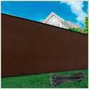 ColourTree Plus Fence Privacy Screen Mesh Cover, Commercial Grade 220 GSM,Heavy Duty Perfect for Outdoor Back Yard