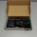 COOSPIDER Aquarium U-V Filter Green Clean Machine for 40-100 Gallon Fish Tank Crystal Clear 300GPH Submersible Water Pump Air Supply Wave Maker Green Killing (Black)