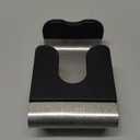 DIBTSA Espresso Tamping Station, Portafilter Holder Stand Universal for 51mm, 54mm and 58mm Portafilter, Espresso Accessories, Stainless Steel, Silver