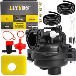 799583 Carburetor Kit Compatible with Briggs and Stratton 590556 591109 591160 591979 593261 595656 798674 300E 450E 500E 550E 550EX 08P500 08P502 09P602 09P702 Lawnmower