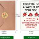 10 x Funny Valentines Day Card for Wife & Husband & Boyfriend & Girlfriend, Valentine's Day Decorations, Valentine's Day Gift, Greeting Card=7in x 5in(Folded), Envelope = 7.5in x 5.5in