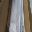 LazBlinds No Tools No Drill 1" Vinyl Mini Blinds, Cordless Blinds for Windows, Light Filtering Horizontal Window Blinds & Shades, 48" W x 64" H, White