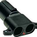 Reese Towpower 74681 Dual Port 12 Volt Power Adapter