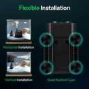 VIVOSUN 1050 GPH 100W Submersible Water Pump, Quiet Fountain Pump With 13.1 ft Head Lift, 6.6 ft Power Cord, 3 Nozzles, Tubing, & 2 Clamps, For Fish Tank, Pond, Aquarium, Hydroponics