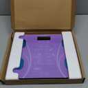 Toddmomy Household Digital Body Scale with Intelligent Weight Measurement Led Display Creative Battery-Free Design Precise Weight Tracking for Home Use 11.41X10.23X0.78In