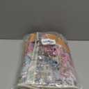 Collive Washable Indoor Door mat, Non Slip Retro Floor Mat 20" x 32" Doormat Quick Absorbent Entrance Rug Distressed Front Door Mat, Welcome Mats Entryway Rug Doormats for Kitchen Home Patio (Gold/Pink)