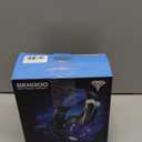 BENGOO G9000 Stereo Gaming Headset for PS4 PC Xbox One PS5 Controller, Noise Cancelling Over Ear Headphones with Mic, LED Light, 7.1 Surround Sound, Soft Memory Earmuffs for Nintendo Xbox Series X|S (Blue)