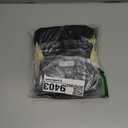 Leekalos Male Dog Diapers, Dog Belly Bands for Male Dogs Wraps Washable Doggie Diapers High Absorbing Dog Belly Bands 5 Pack (Medium (15"-17"), Black)