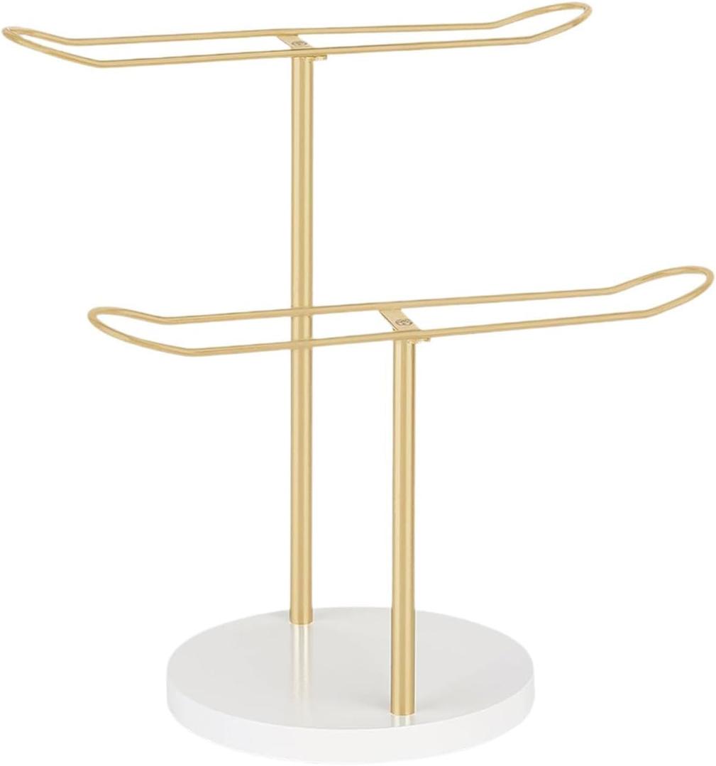 Headband Holder Organizer Hairband Display Stand, Metal Storage Rack, Jewelry Display Stand for Headwear Hair Hoop Gift Women