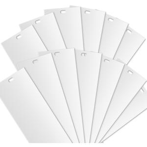 25Pcs 82.5" Vertical Replacement Blinds PVC Vertical Window Blinds Replacement Slats Parts for Sliding Glass Door Patio Door Window