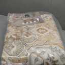 AMADA HOMEFURNISHING 9x12 Area Rugs, Low-Profile Large Washable Area Rug with Non-Slip Backing & Durable Edge Binding, Vintage Rugs for Living Room, Bedroom & Dinning Room