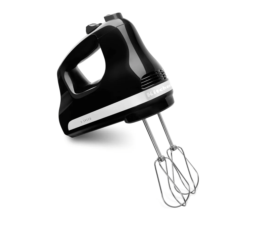 KitchenAid 5 Speed Ultra Power Hand Mixer, Onyx Black