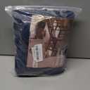 Genina Seat Covers for Dining Room Chair Seat Slipcovers Kitchen Chair Covers (Navy Blue, 4 Pcs)