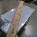 California Umbrella 9' Round Aluminum Market Umbrella, Crank Lift, Push Button Tilt, Black Pole, Antique Beige Olefin