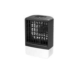 Small Air Conditioner Mini Air Conditioner Small AC Portable Air Conditioners with 1500ml spray/hour 3 Speed Wind & 7 Colorful LED Light Cool Mist &Timer Evaporative Air Cooler for Bedroom/Home/Office