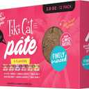 Tiki Cat Grill Pâté Wet Cat Food, Variety Pack, 2.8 oz. Cans (12 Count) (EXP 11/30/28)