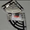 NearMoon Bathroom Corner Shelf Shower Caddy 2 Pack, No Drill 304 Stainless Steel Shower Organizer with 2 Hooks (Chrome)