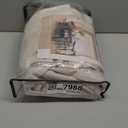 90 Inch Linen Blackout Curtains Pinch Pleated for Living Room Thermal Noise Reduction Two Layer 100% Black Out Curtains with Liner Back Tab Pinch Pleat Rings Hooks Window Drapes Track Ivory (40"W x 90"L (Pack of 2), Beige White)