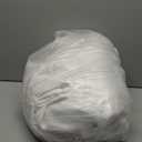 Minerva Recycled Polyester Matt Satin Fabric Ivory - per Yard