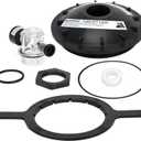 154856 8-1/2 inch Black Buttress Thread Closure Replacement Compatible with Pentair Triton Pool and Spa Sand Filter TR100 TR140 TR100C TR140C TR100C-3 TR140C-3