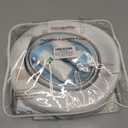 MCGMITT Potty Training Toilet Seat for Toddlers Boys Girls, Portable Baby Toilet Folding Kids Potty Chair Cover with Splash Guard for Travel, Including 3 Non-Slip Feet and Storage Bag (Blue)