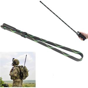 2 x Foldable walkie-Talkie Antenna VHF/UHF Dual-Band SMA Female Flexible Hand-held Amateur Radio Antenna Compatible with Kenwood Compatible with Baofeng UV-5R Radio (Camouflage*2, 30.7 inches |78 cm)