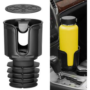 KEMIMOTO Adjustable Car Drink Holder Expander Compatible with Yeti, Stanley, Hydro Flask, Water Bottles and Mugs in 18-40oz, Large Cup Adapter Fits for Cars, UTVs, Golf Carts, RVs