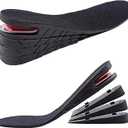 Height Increase Insoles 4Layer Air up Shoe Lifts Elevator Shoes Insole 2.95inches(7.5 cm) Heels Lift Inserts for Men and Women