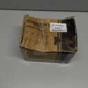 Chibery 3/8 Inch Inset Cabinet Hinges, 25 Pairs(50 Pack) Self Closing Flush Face Mount Hinges with Door Bumper, Variable Decorative Hardware for Bathroom, Furniture, Kitchen Cabinet Doors, Matte Black