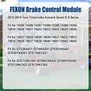 FEXON Brake Control Module Compatible with Toro TimeCutter Exmark Quest E S Series 2012-2014 Replaces 121-3017 115-9660 120-7144