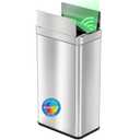 iTouchless 18 Gallon Sensor Kitchen Trash Can with Odor Filter | Pet Lock