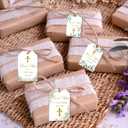 120 PCS Christian Gift Tags with String - Christian Gifts for Women Men Bible Gifts for Girls Bible Accessories for Women Faith Based Gift for Women Baptism Party Favors Thank You Religious GIF Tags